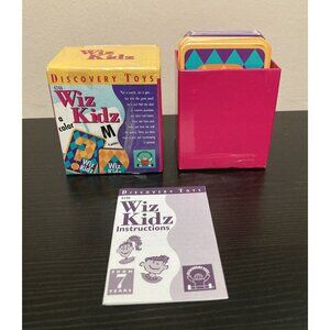 Vintage 1999 Discovery Toys Wiz Kidz Card Game